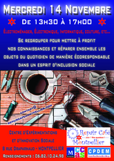 Image 25ème édition de Repair Café Montpellier 