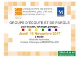 Image CONTACT Hérault : Groupe d'Écoute et de Parole le jeudi 16 Novembre 2017 à 18H30